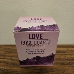 Love Rose Quartz Candle
